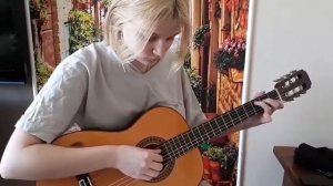 Сарабанда.на гитаре