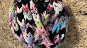 How to make a rug from old socks? Как сделать коврик из старых носков?