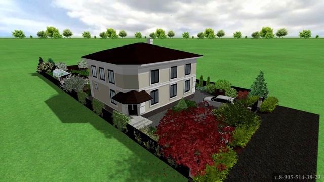 Ландшафтный дизайн дачного участка 10 соток смотреть онлайн