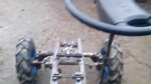 Минитрактор из мотоблока зубр 12лс. повишеной проходимости. Новий вариант. N1.