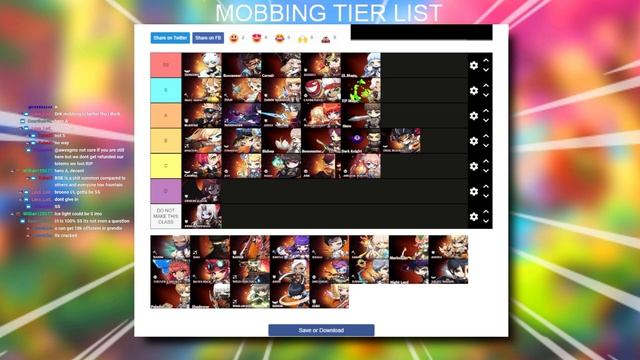 Maplestory Reboot MOBBING Tier List! смотреть онлайн