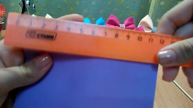 Бантики из фоамирана своими руками.Простой способ.