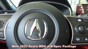 New 2023 Acura MDX w/A-Spec Package Near Fort Myers and Bonita Springs