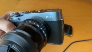 Стрим про камеру Fujifilm X-A7 - ваши вопросы по настройке камеры