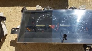 E7, E8, E9 Toyota Corolla GT, GT-i combination meters