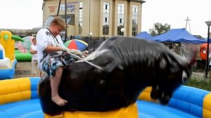 Аттракцион "Бешенный бык" в Боровом