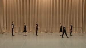 «Испанское plie и комбинации в цыганском характере у станка»