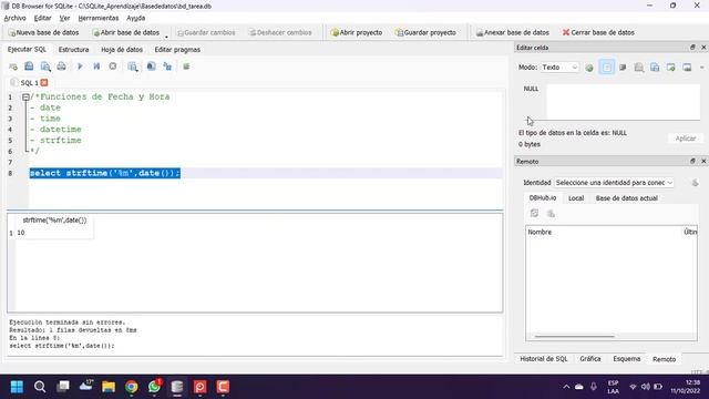 18 - Funciones de Fecha y Hora | Curso de Base de Datos SQLite смотреть онлайн