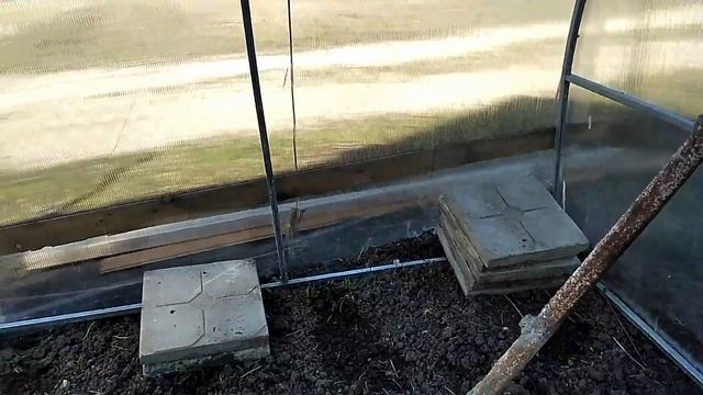 установка теплицы из поликарбоната. Наш опыт