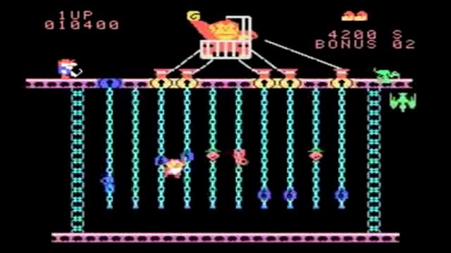 Donkey Kong Jr. - ColecoVision - Best ColecoVision VIdeo Games (1983)