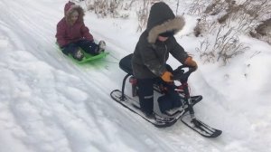 Снегокат с мотором