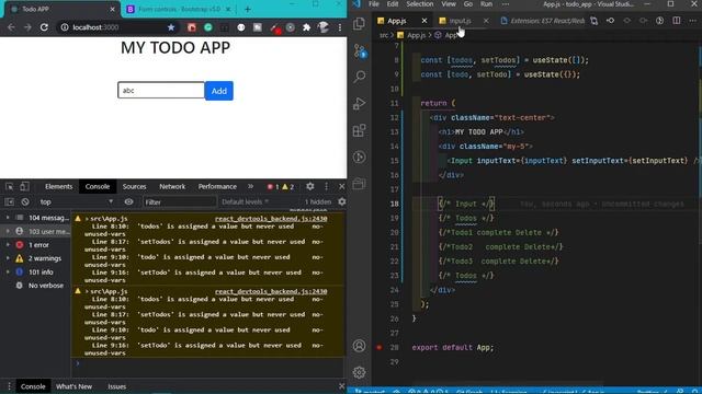 React JS Beginner Tutorial | TO-DO Web APP | Part 1
