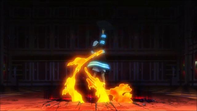 Shinra vs Princess Hibana Round 2 | Fire Force смотреть онлайн