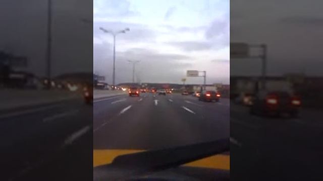 ГОНКИ на МКАДе на жёлтой ОКЕ смотреть онлайн