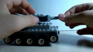 Лего самоделка танк "Тигр 1"