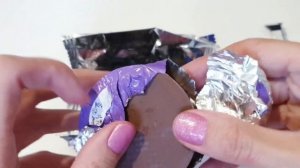 Oreo , Milka choco wafer unwrapping