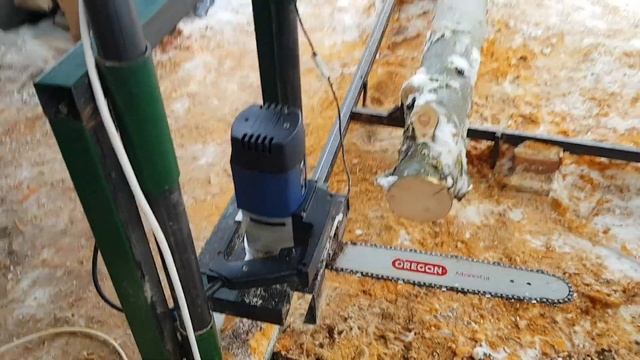 Шинная пилорама 220в своими руками. смотреть онлайн