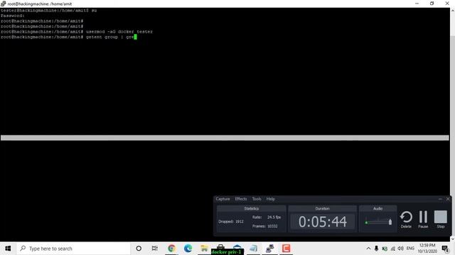 Privilege Escalation by Volume Mount using docker смотреть онлайн