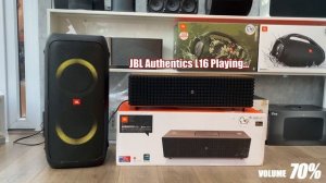 JBL Authentics L16 & JBL Partybox 310 l Sound Test ?! Who win ?!