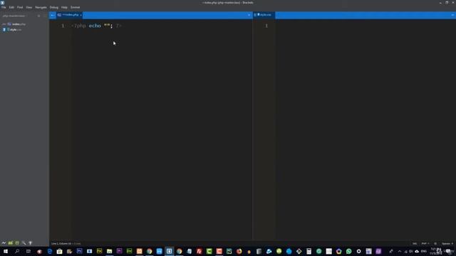 4  Our first PHP Script