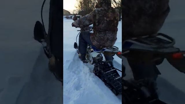 гусеничный комплект на питбайк смотреть онлайн