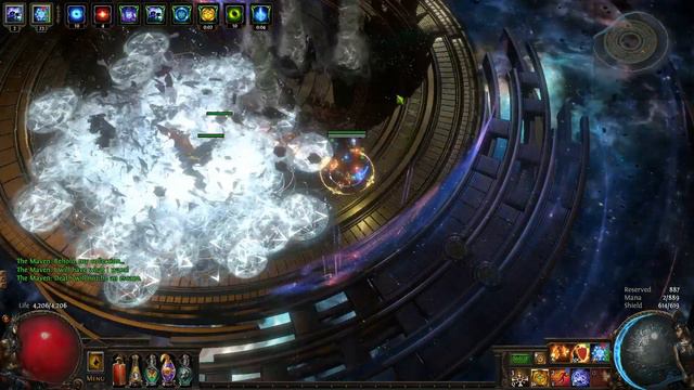 PoE 3.20 | Ice Trap | Uber Maven Fight | 225M DPS смотреть онлайн