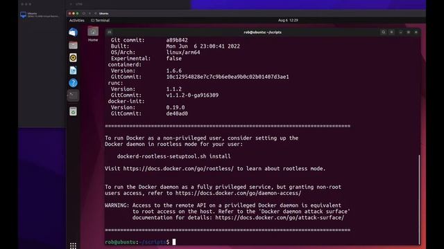 Docker Install in Ubuntu on Mac M1 смотреть онлайн