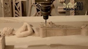 Резной декор из массива дерева - производство на 5-ти осном станке с ЧПУ