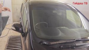 Чем вытереть машину насухо? Хонда Фрид Спайк 2012 год.Leraton MF1 Grey Mamonth.