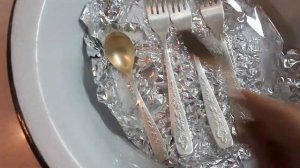 Как почистить столовое серебро в домашних условиях