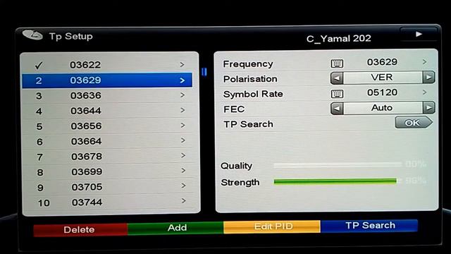 Yamal 49e Dish Setting || Yamal 601 @ 49e Channel List