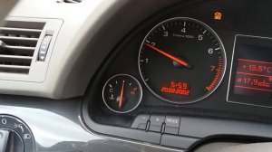 Audi a4 B6 1.8T плавают обороты