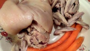 Холодец из куриных крылышек