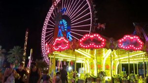 Ночная Анталия//Набережная Коньяалты/Лунопарк в Анталии/Жизнь в Турции