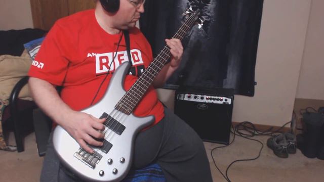 Ibanez SR305DX Bass sound demo/fixed control cover stuff on it. смотреть онлайн