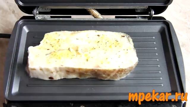 Стейк трески на гриле. Рецепт для мультипекаря Редмонд смотреть онлайн