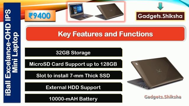 11.6-Inch IPS Screen Laptop under 10000 Rupees (हिंदी में) | #iBall Excelance-OHD смотреть онлайн
