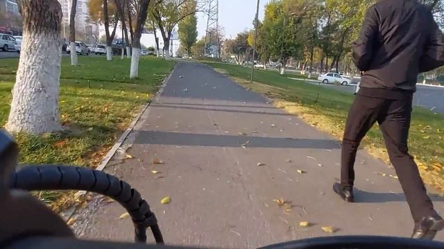 Утренняя велопрогулка. Ташкент. ноябрь. смотреть онлайн