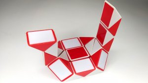 Лебедь из змейки Рубика. Лучший конструктор головоломка из детства СССР