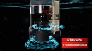 Дренажный насос Ресанта НД-15500П/35B в работе