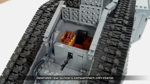 Lego Technic RC Mark V tank