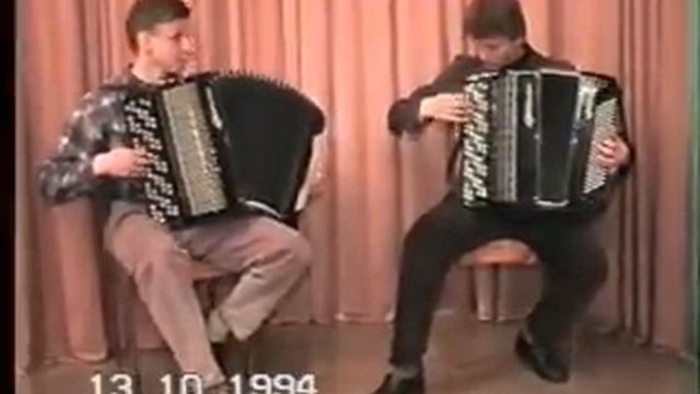 Дуэт баянистов...Андрей Винокуров и Сергей Щеглов. смотреть онлайн