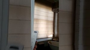 Подъёмная система ТАНДЕМ для римских штор (две независимые шторы,  2 двигателя SOMFY)