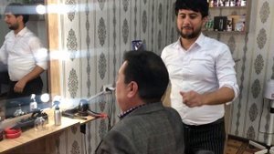 Как в Узбекистане делают Массаж в #барбершоп Уникальный способ Массажа в Узбекистане/Парикмахер/