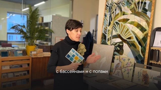 Крея Керамик - панно из керамической плитки ручной работы