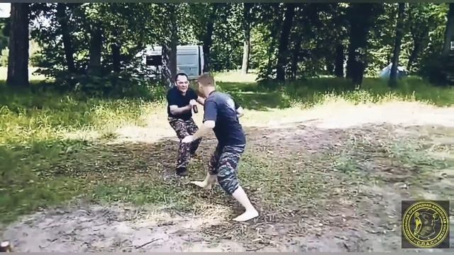 Ножевой бой - работа обратным хватом. Knife Fight  Mari El ⚔ смотреть онлайн