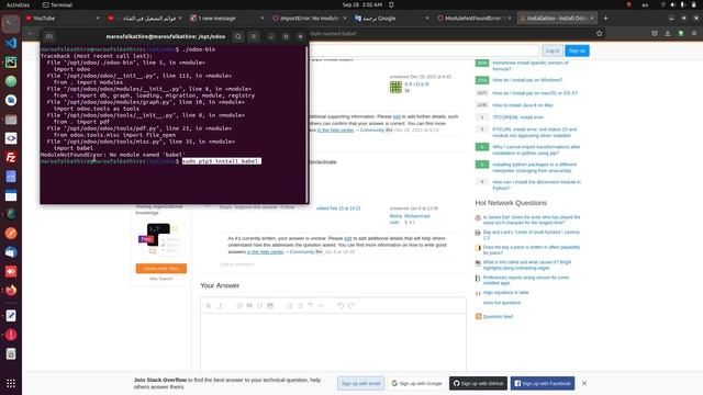 Fix Module Not Found Error: No module named babel смотреть онлайн