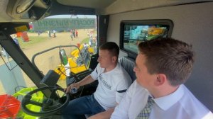 CLAAS Dominator 370! Барабан от Lexion , ротор от Tucano! Легендарный комбайн, в новом обличии!