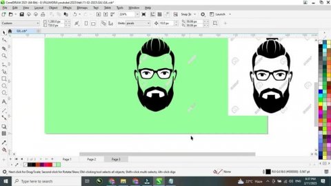 How to Remove Watermark from Image in CorelDraw JPEG To VECTOR in CorelDraw |Corel Draw Tips&Tricks