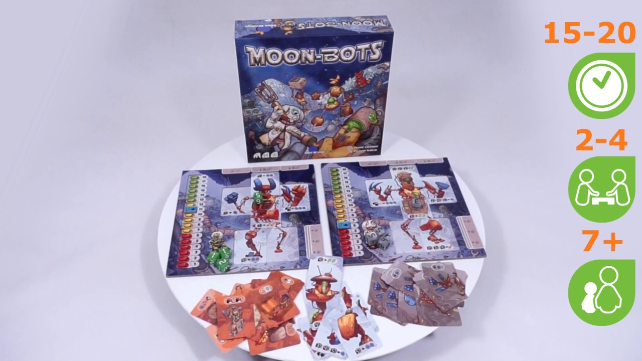 Луноботы. Обзор настольной игры от компании Стиль Жизни смотреть онлайн